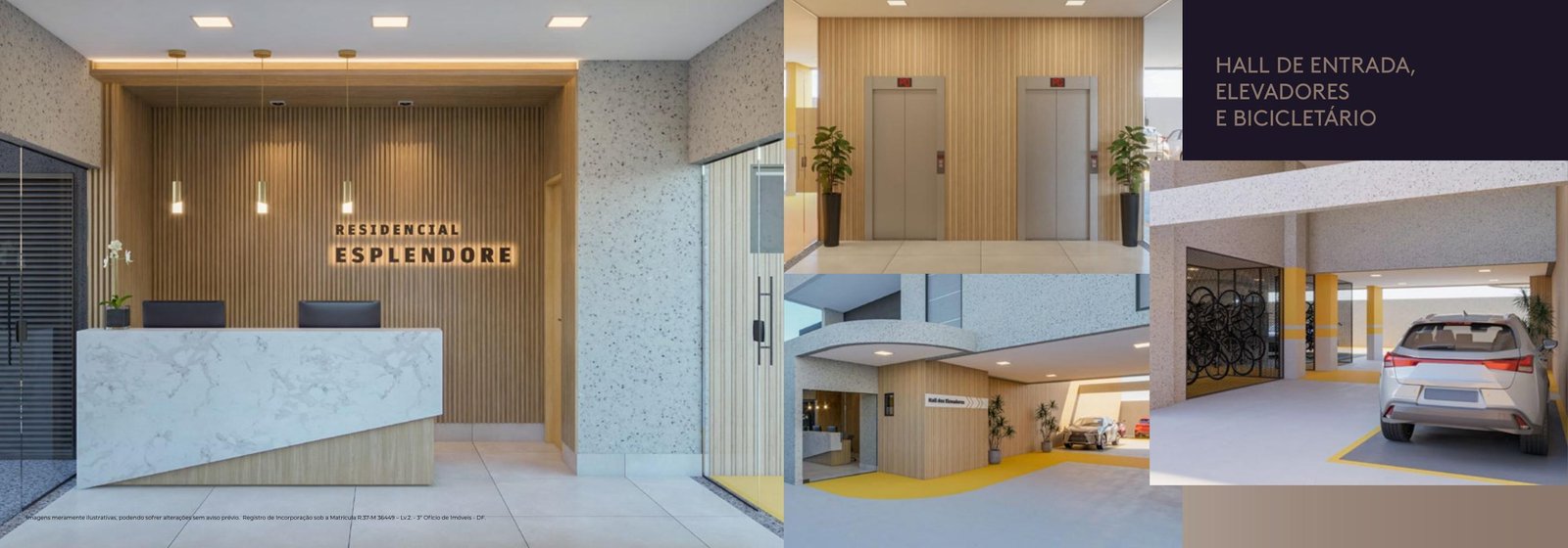 Recepção do Residencial Esplendore