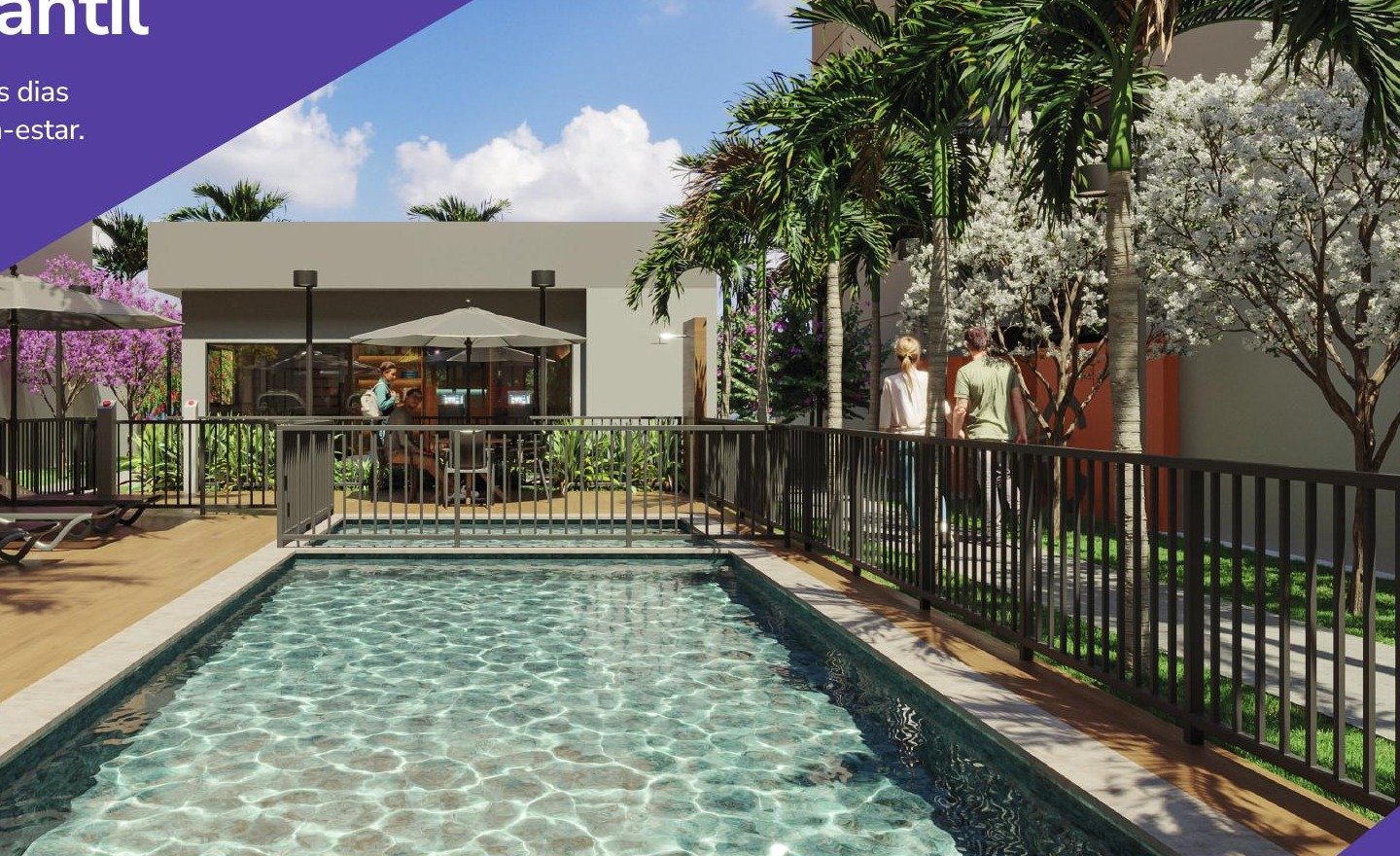 Piscina do Nexus Residence
